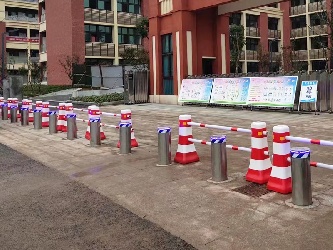 液压自动升降柱